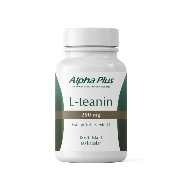 A+ Multivitamin L-teanin 200 mg kapsler 60 stk grønn te