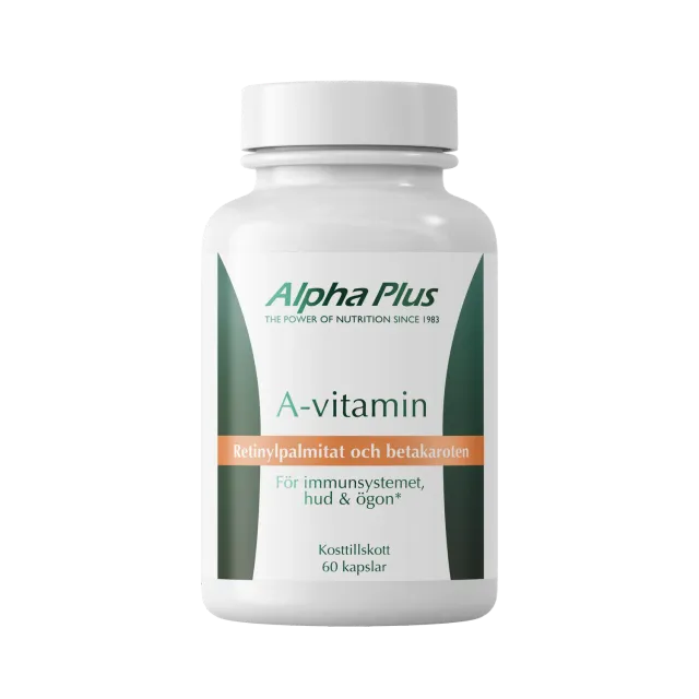 A+ Multivitamin A-vitamin kapsler 60 kap betakaroten