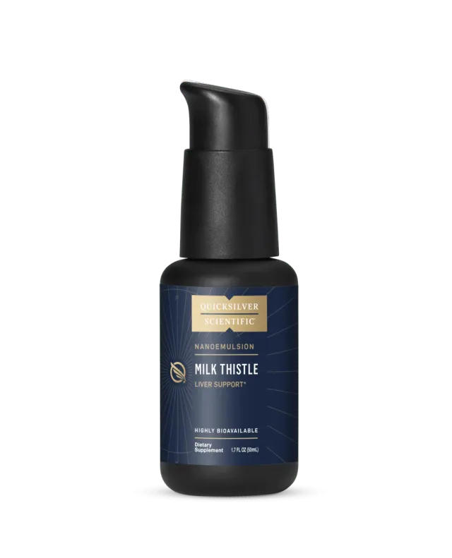 Quicksilver Scientific Milk Thistle flytende 50 ml leverstøtte