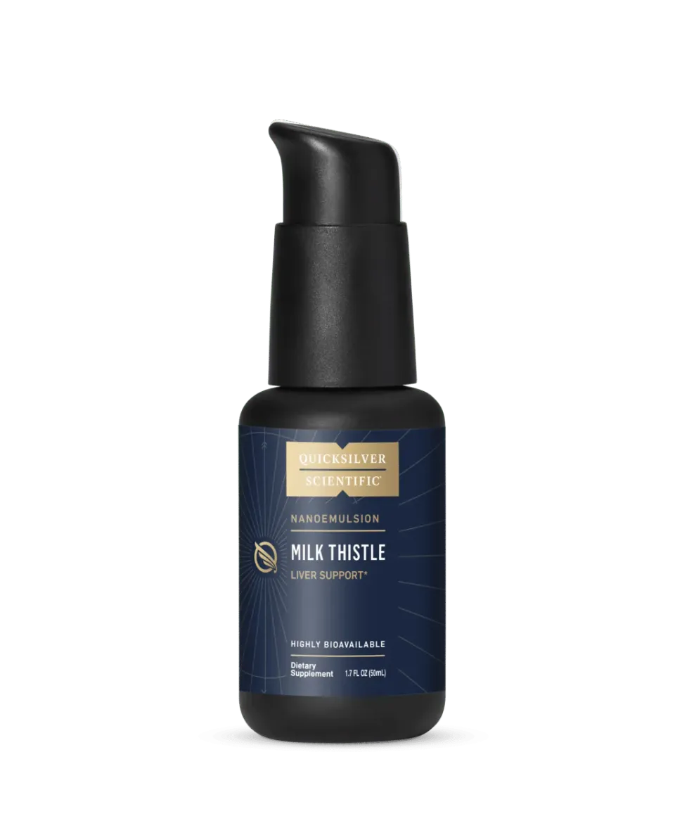 Quicksilver Scientific Milk Thistle flytende 50 ml leverstøtte