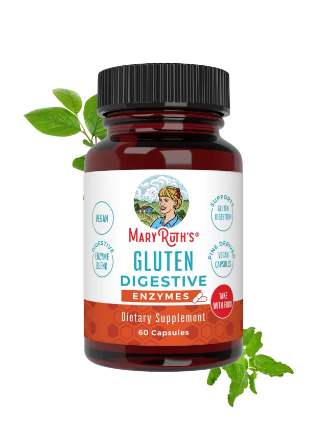 MaryRuth's Gluten Digestive Enzymes kapsler 60 stk