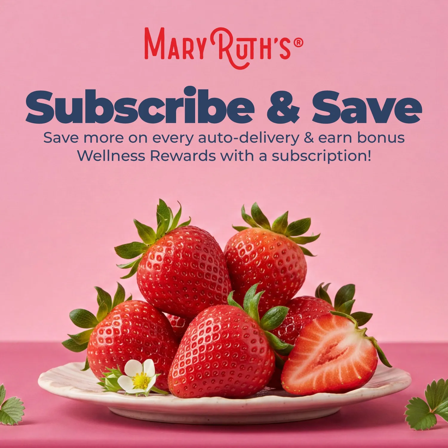MaryRuth's Organic Prenatal & Postnatal Multivitamin gummies jordbær