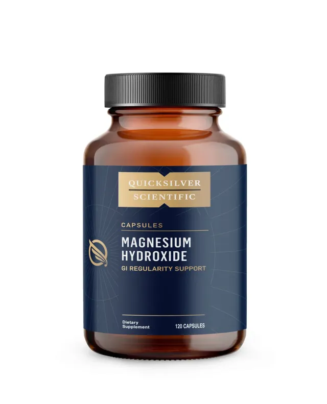 Quicksilver Scientific Magnesium Hydroxide kapsler 120 stk fordøyelse