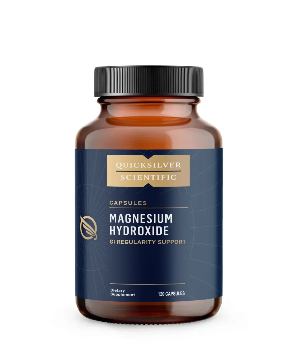 Quicksilver Scientific Magnesium Hydroxide kapsler 120 stk fordøyelse
