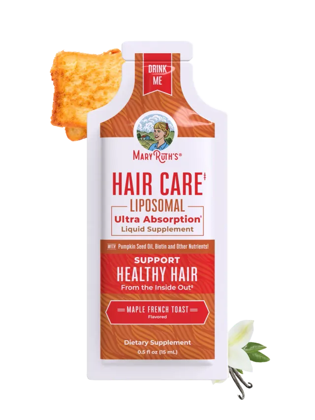 MaryRuth's Hair Care liposomal hårtilskudd 14 poser toast