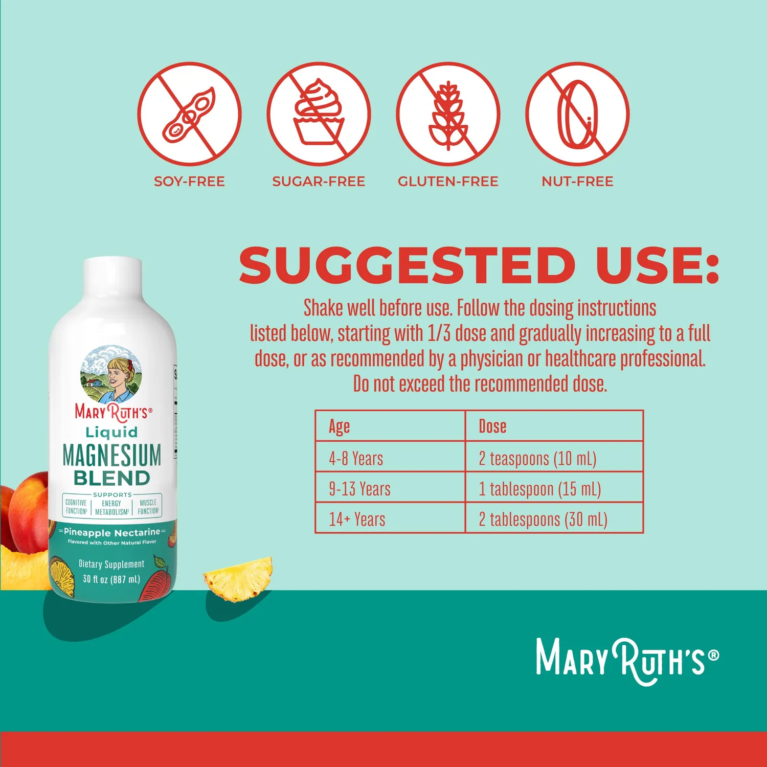 MaryRuth's Morning Duo Bundle morgen 2-pk fersken-mango