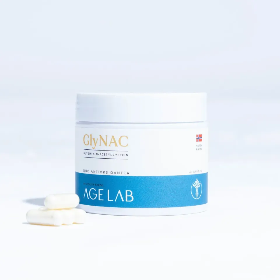 NAD Total GlyNAC kapsler 120 stk glysin NAC