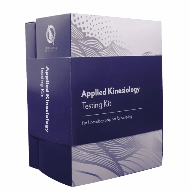 Quicksilver Scientific Applied Kinesiology Set testsett behandler