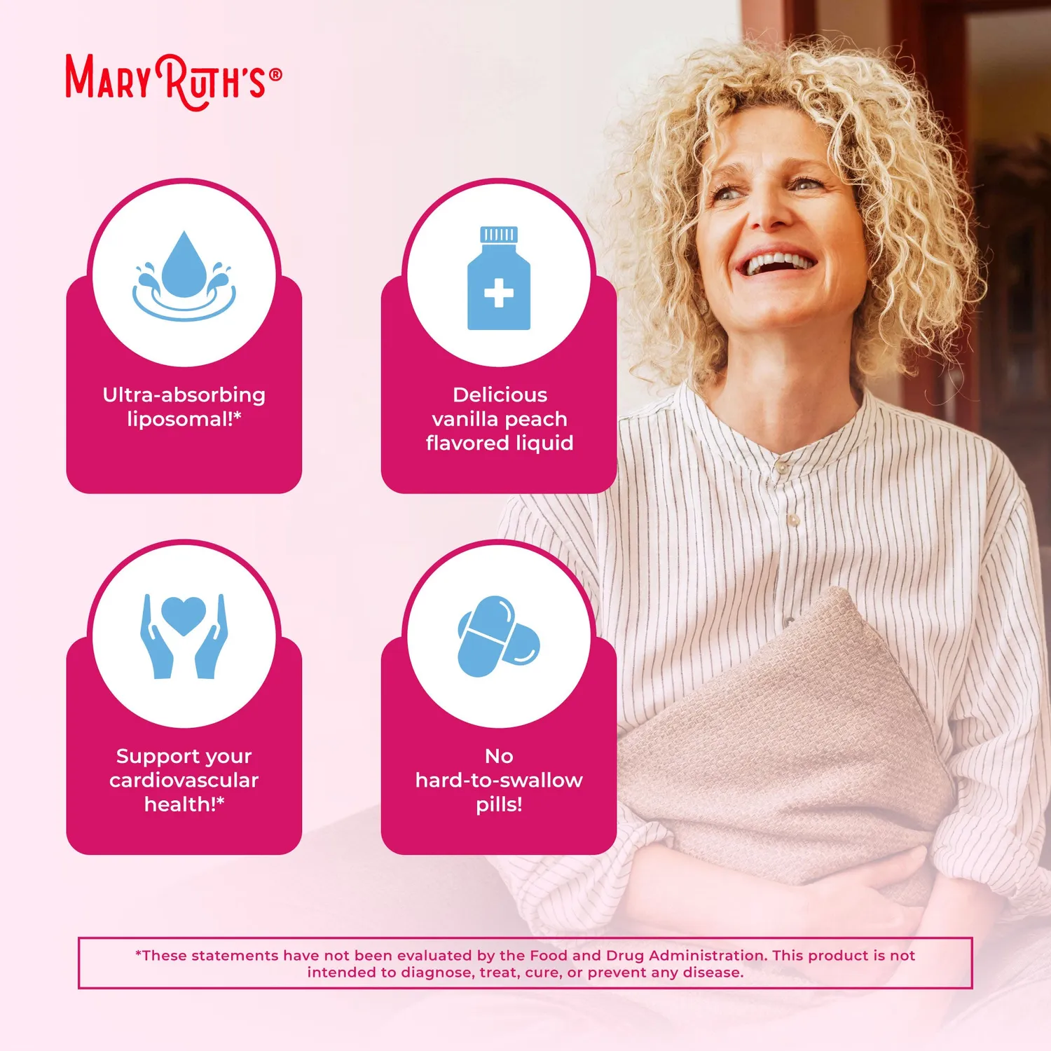 MaryRuth's Women 40+ Multivitamin liposomal 30 doser kvinner