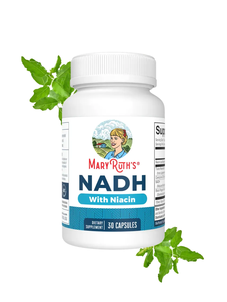MaryRuth's NADH kapsler niacin CoQ10 1 stk