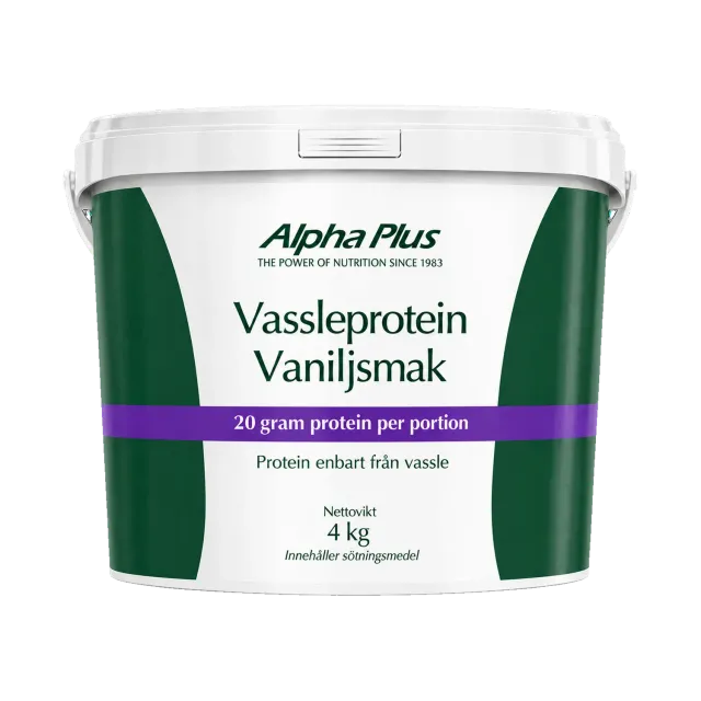 A+ Multivitamin myseprotein pulver 4 kg vanilje