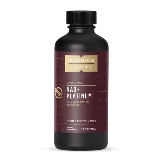 Quicksilver Scientific NAD+ Platinum tilskudd 100 ml NMN
