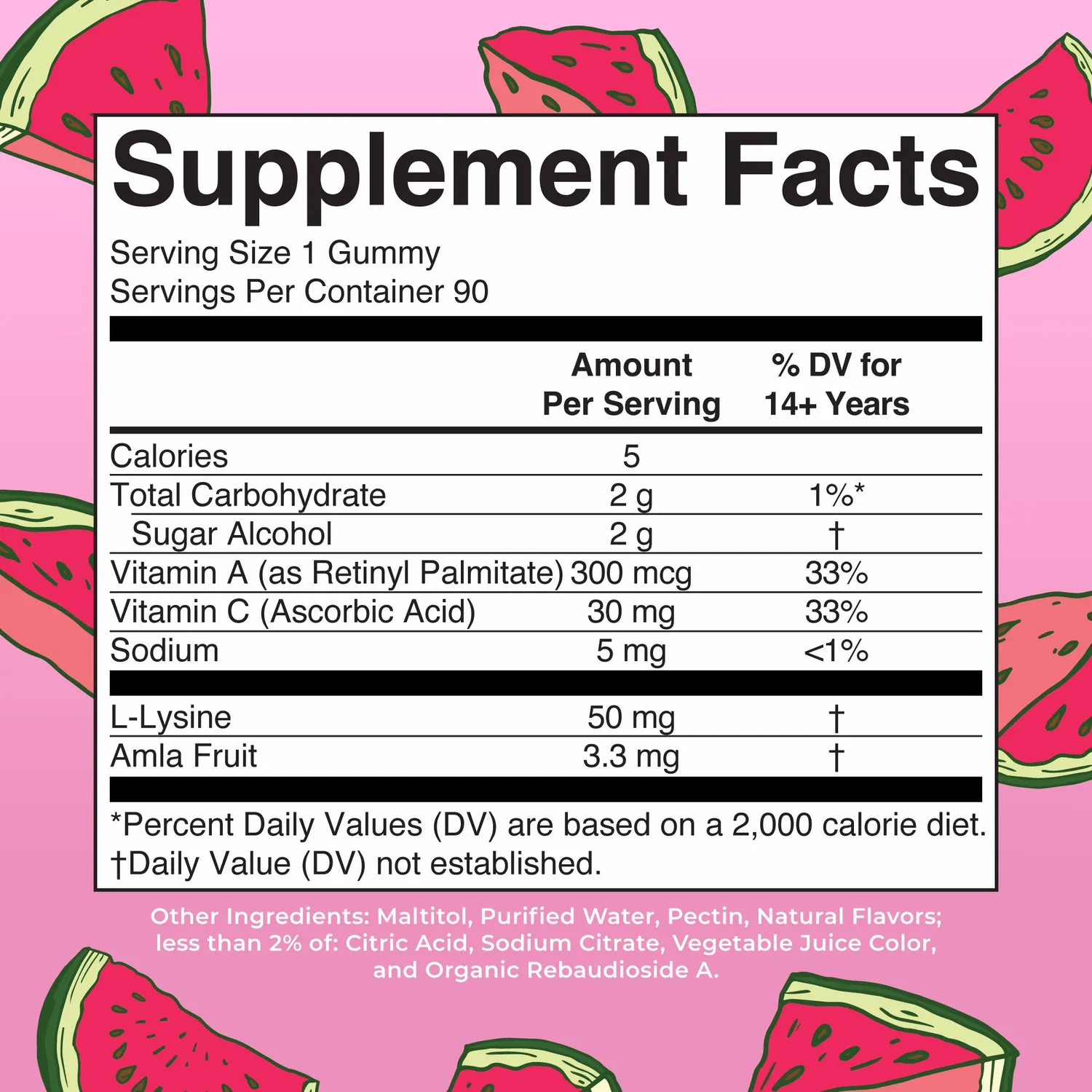MaryRuth's Collagen Boost gummies vannmelon 90 stk