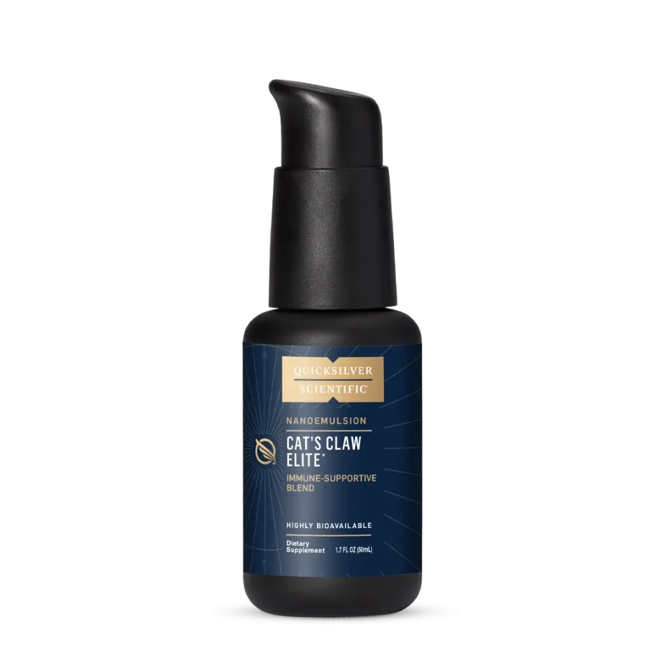 Quicksilver Scientific Cat's Claw Elite immuntilskudd 50 ml vitamin D