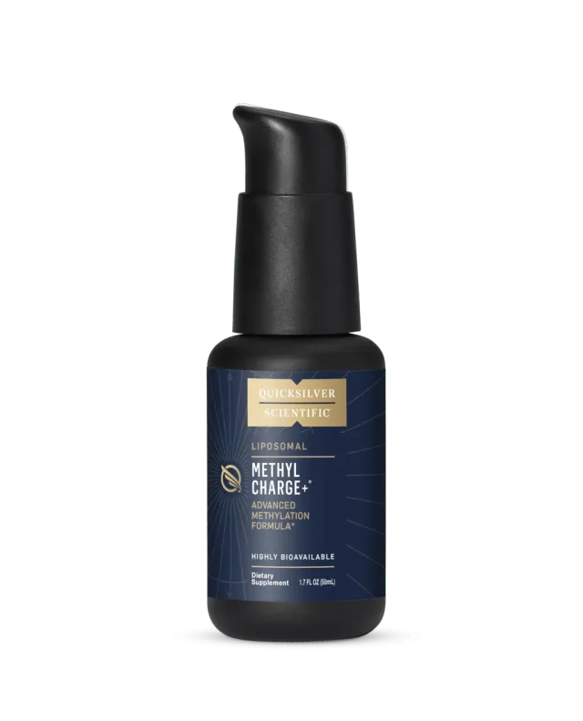 Quicksilver Scientific Methyl Charge+ kosttilskudd 50 ml med B-vitaminer
