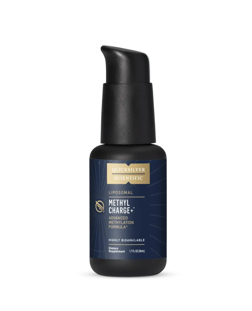 Quicksilver Scientific Methyl Charge+ kosttilskudd 50 ml med B-vitaminer