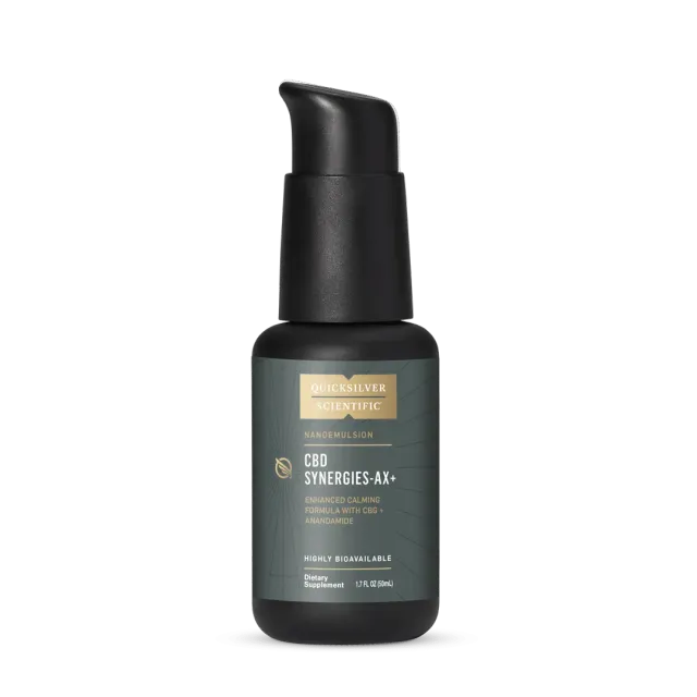 Quicksilver CBD Synergies-AX+ olje 50 ml – lavendel