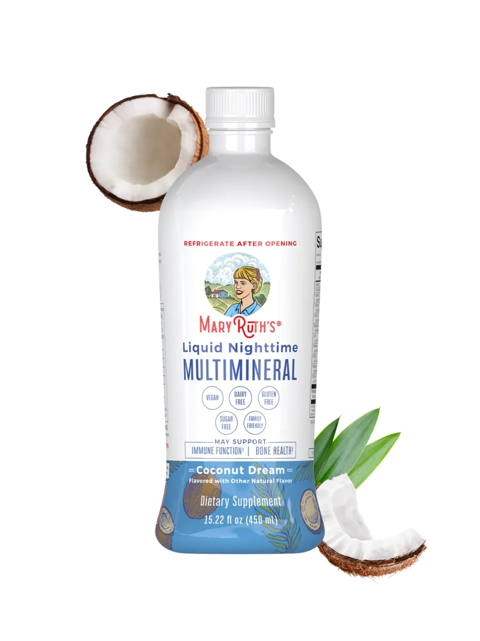 MaryRuth's Nighttime Multimineral kokos 15,22 oz natt