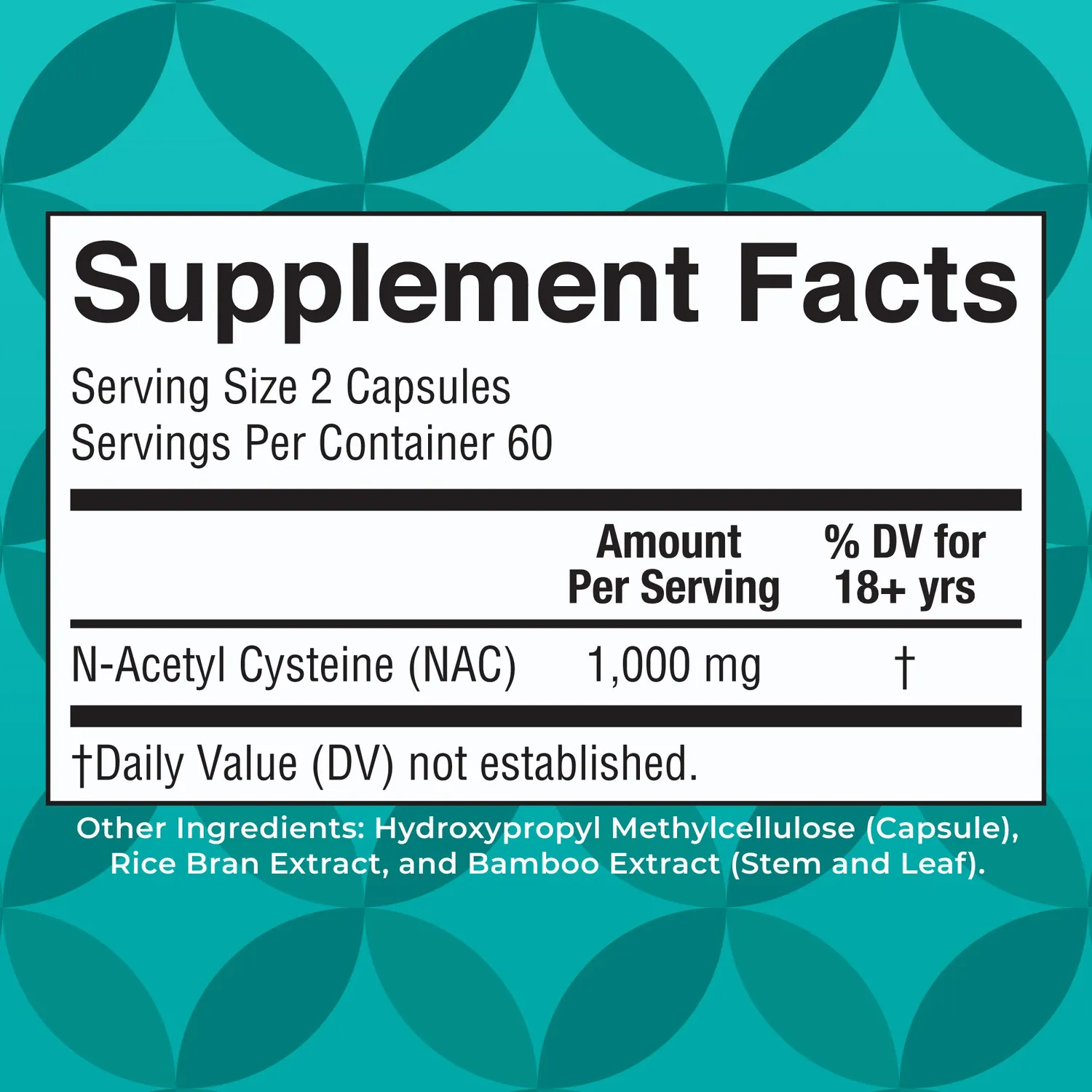MaryRuth's N-acetyl-cysteine NAC kapsler 120 stk