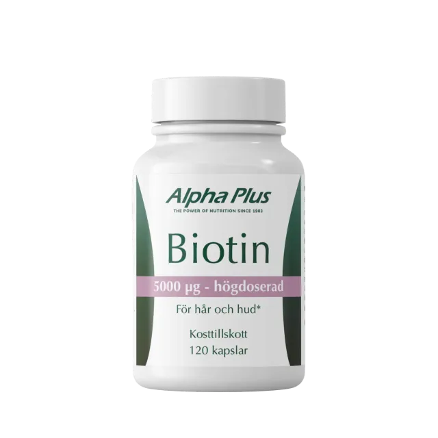 A+ Multivitamin Biotin kapsler 120 stk hår hud negler
