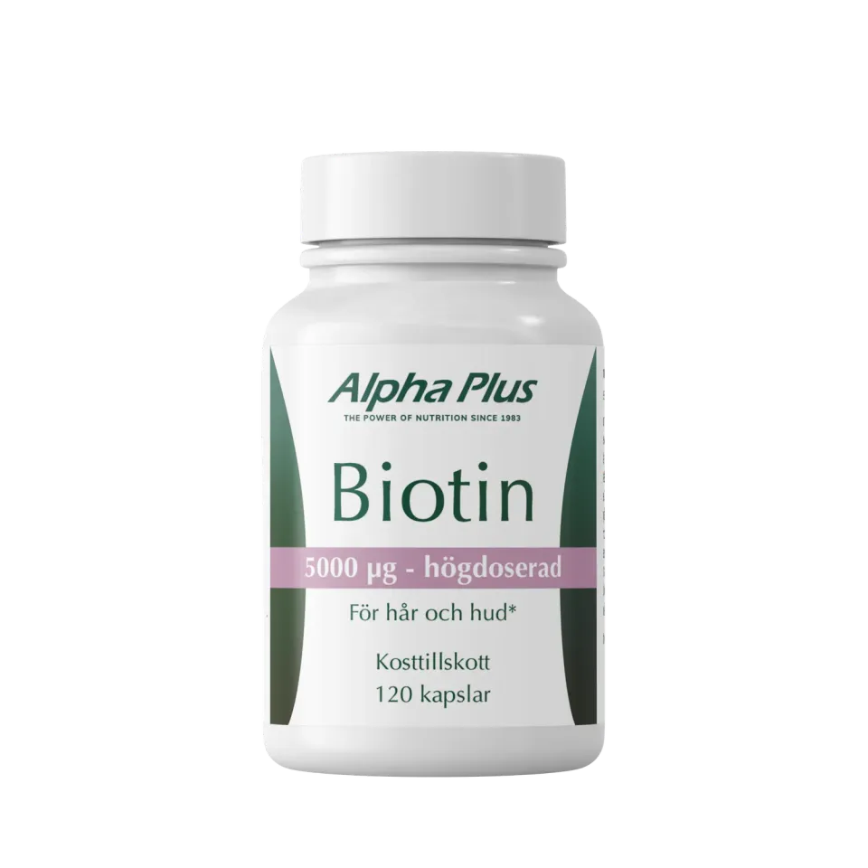 A+ Multivitamin Biotin kapsler 120 stk hår hud negler