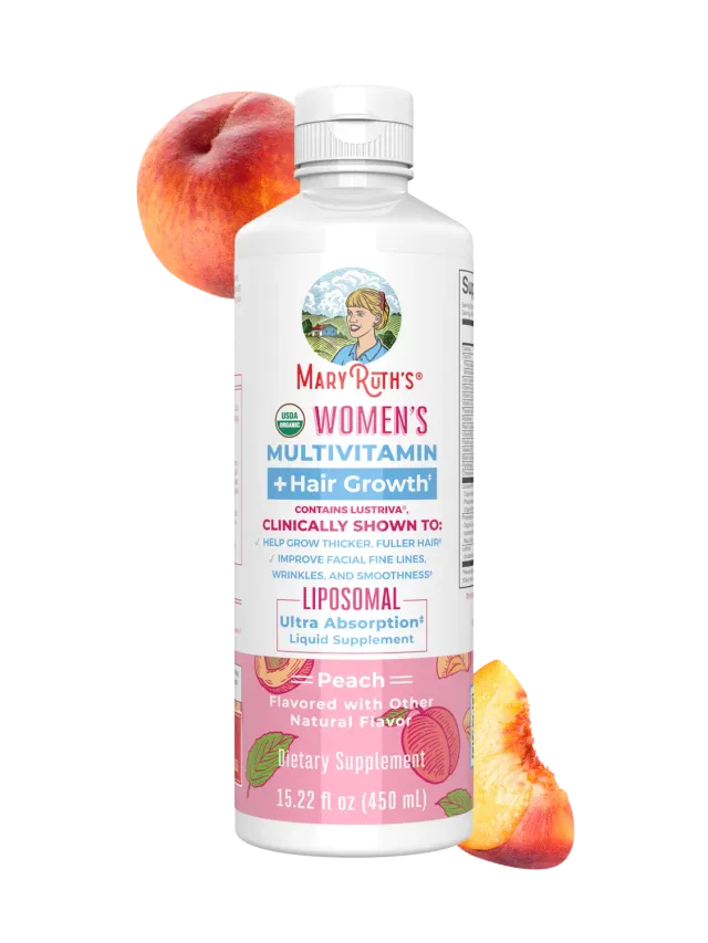 MaryRuth's Women's Multivitamin + Hair Growth liposomal hår