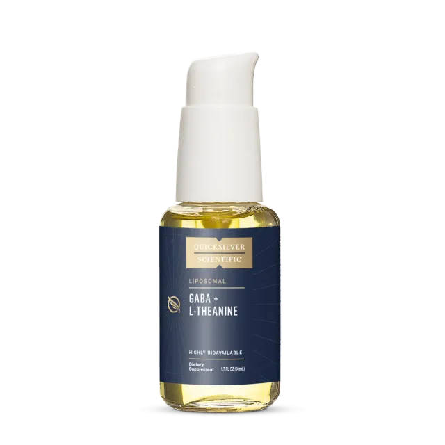 Quicksilver Scientific GABA L-Theanine dråper 50 ml ro