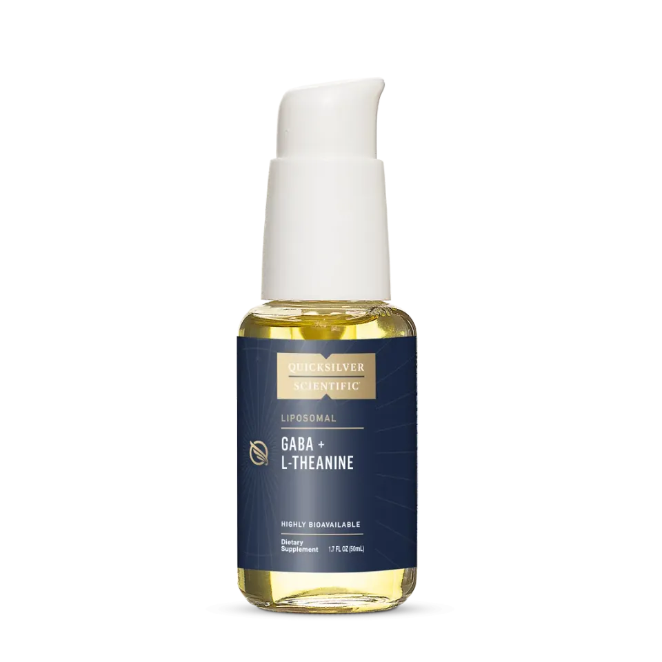 Quicksilver Scientific GABA L-Theanine dråper 50 ml ro