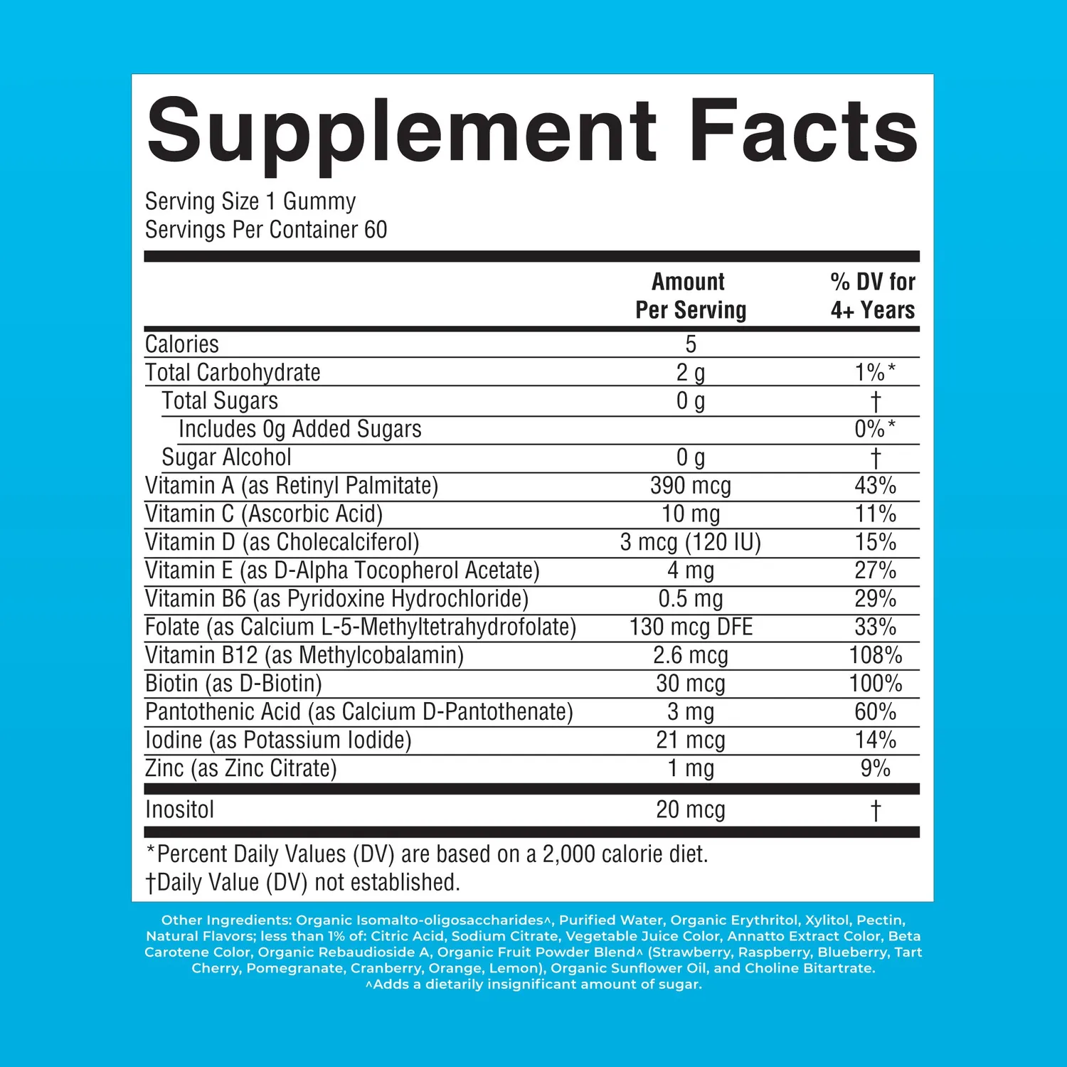 MaryRuth's Kids Triad of Health gummies 3-pakning barn