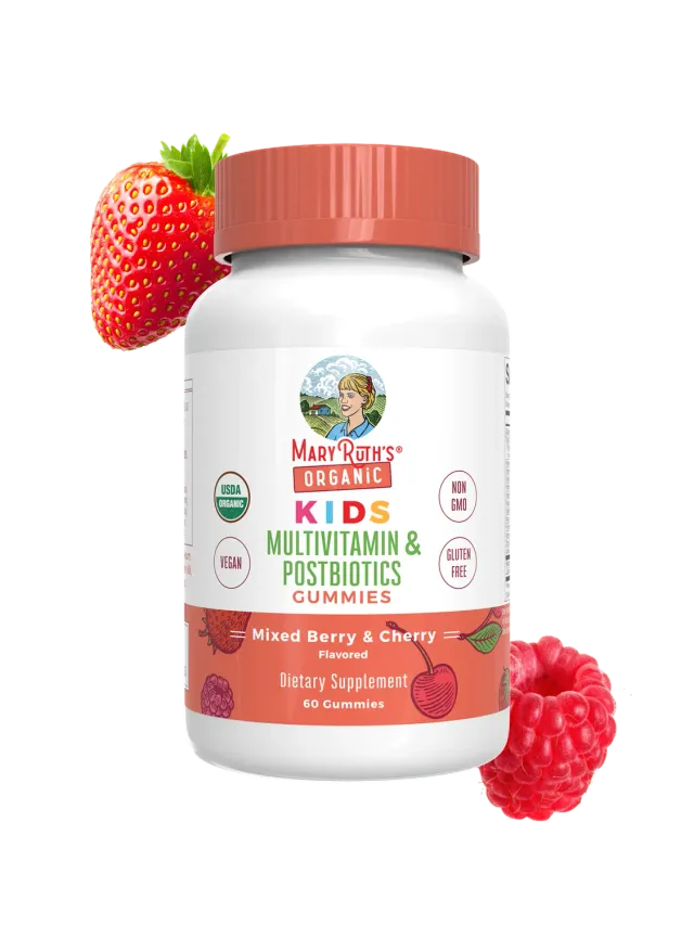 MaryRuth's Organic Kids Multivitamin gummies barn 60 bær