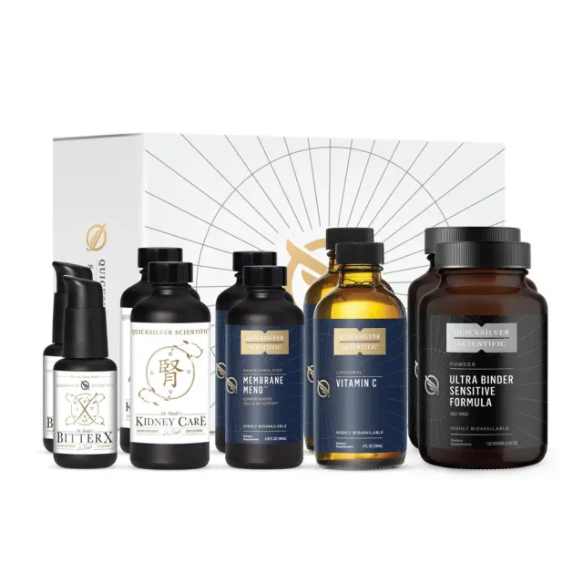 Quicksilver Scientific PreTox System detoxsett skånsom start
