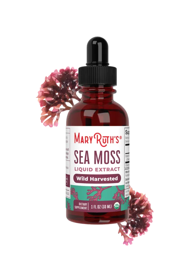 MaryRuth's Organic Sea Moss dråper 30 doser økologisk
