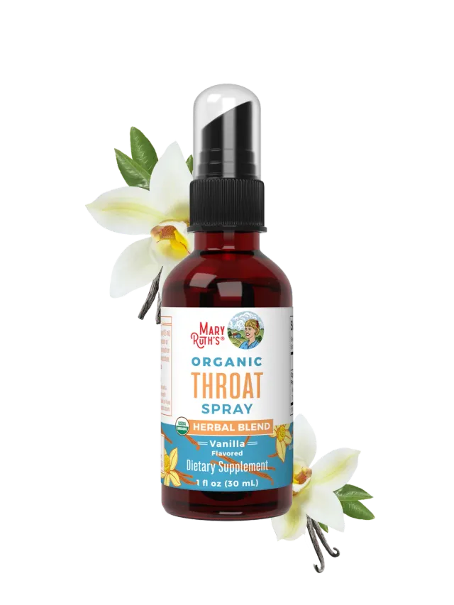 MaryRuth's Organic Throat Spray halsspray vanilje