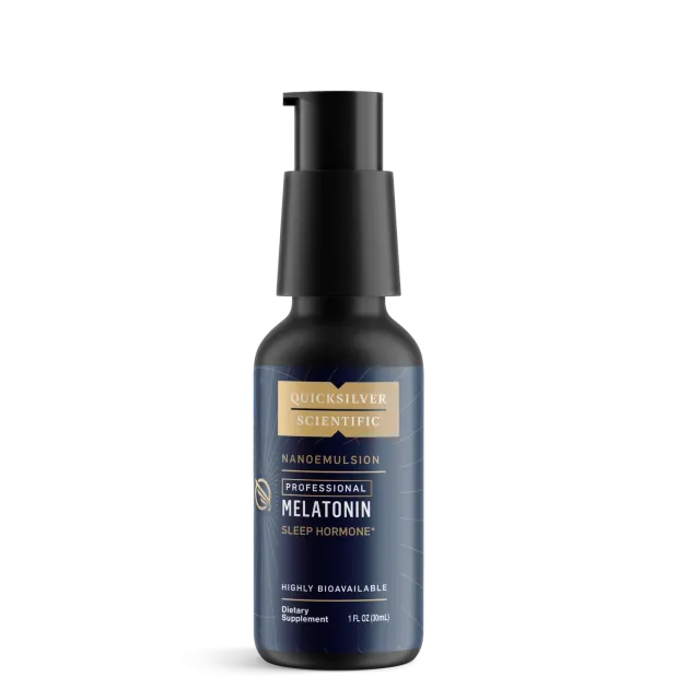 Quicksilver Scientific Melatonin Professional dråper 30 ml søvn