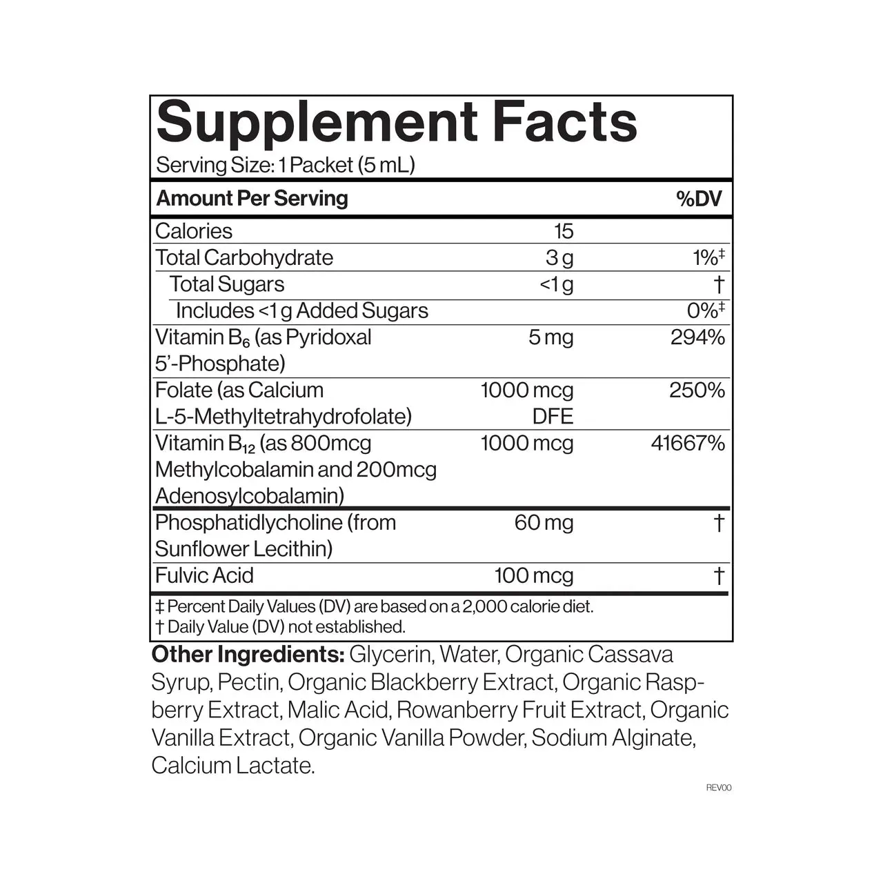 Cymbiotika Liposomal B12+B6 tilskudd liposomal energi