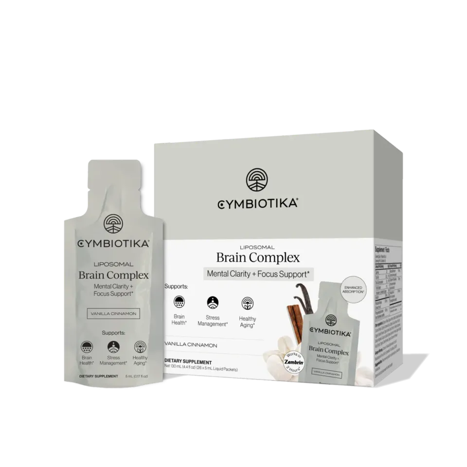 Cymbiotika Liposomal Brain Complex kosttilskudd fokus