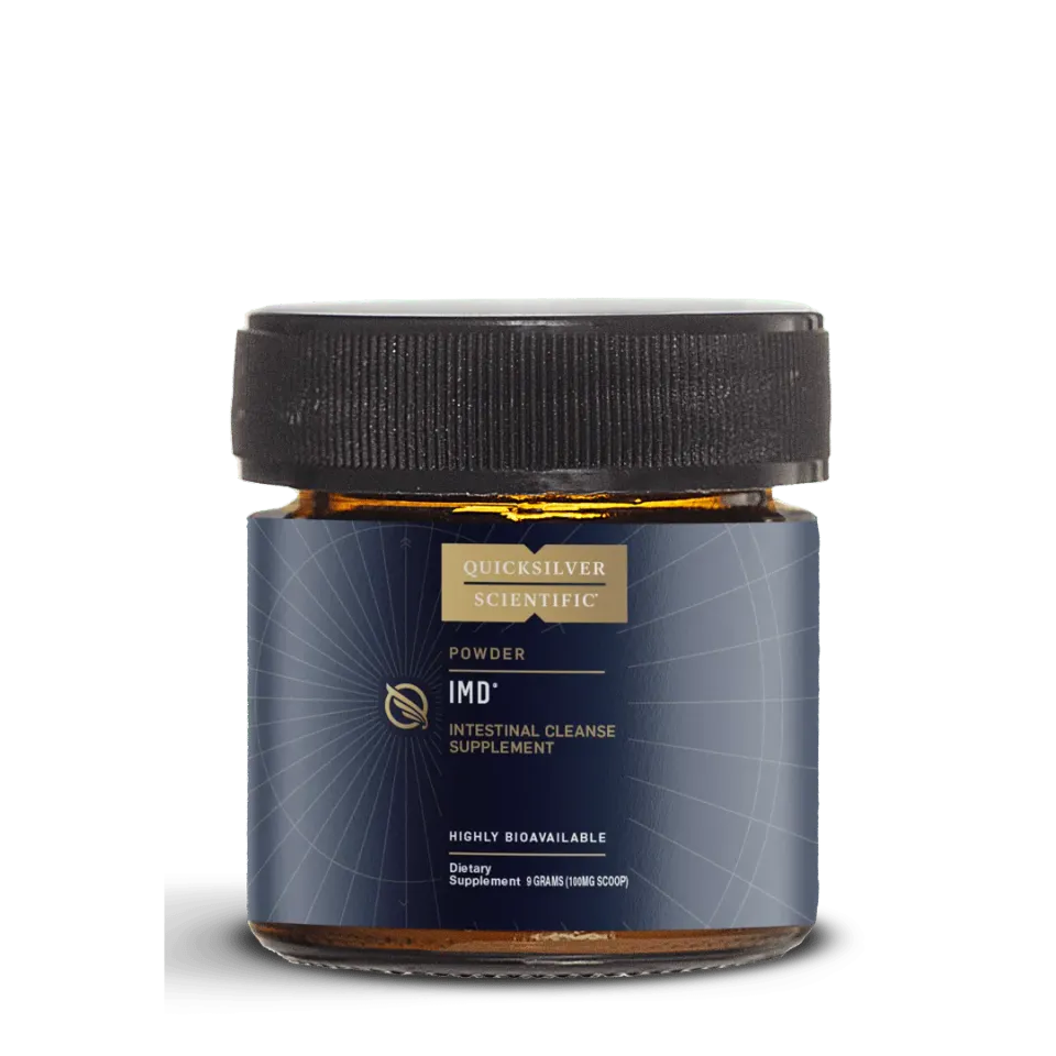 Quicksilver Scientific IMD 9 gram detoxpulver tungmetaller