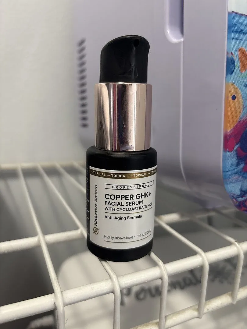Quicksilver Copper GHK+ ansiktsserum med cycloastragenol