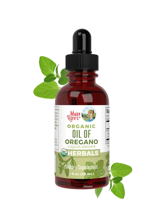 MaryRuth's Oil of Oregano dråper økologisk 30 doser