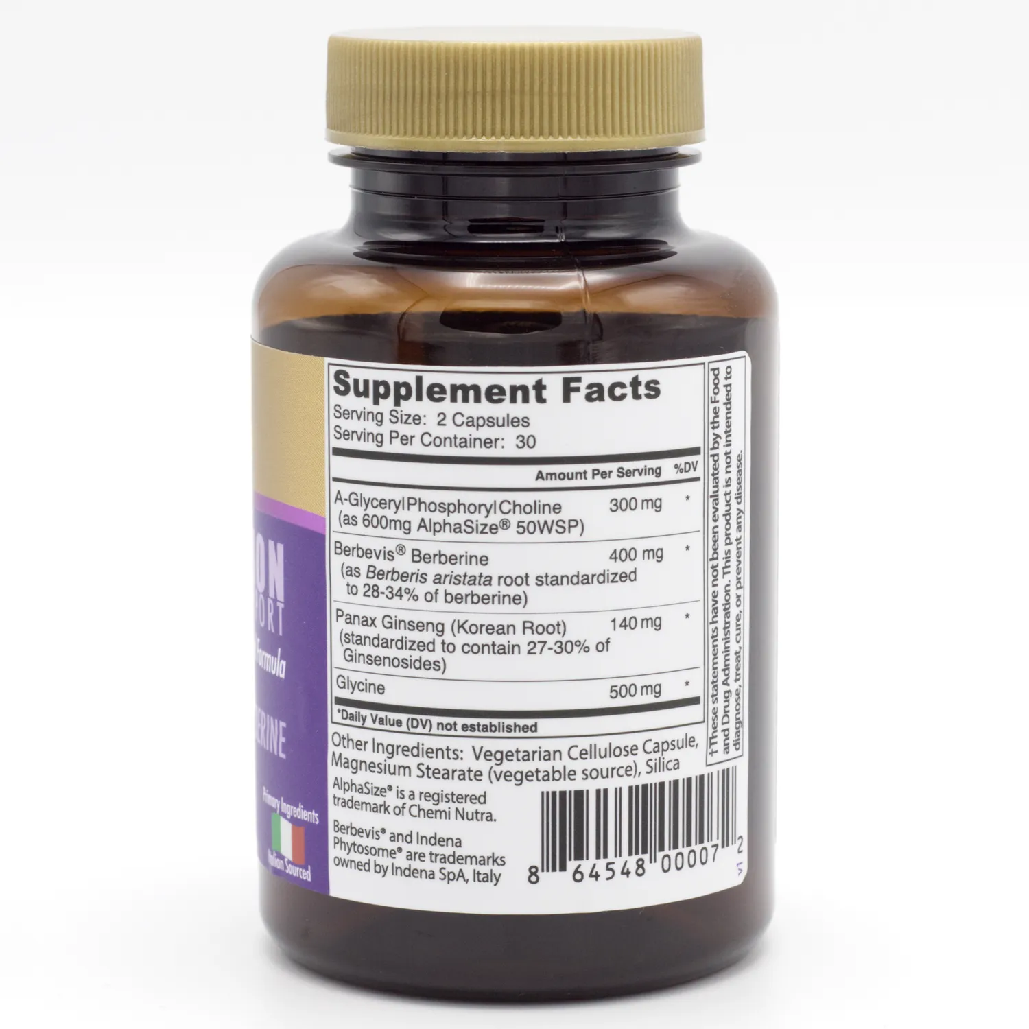 LipoNaturals SunUp Cognition kapsler 30 doser fokus