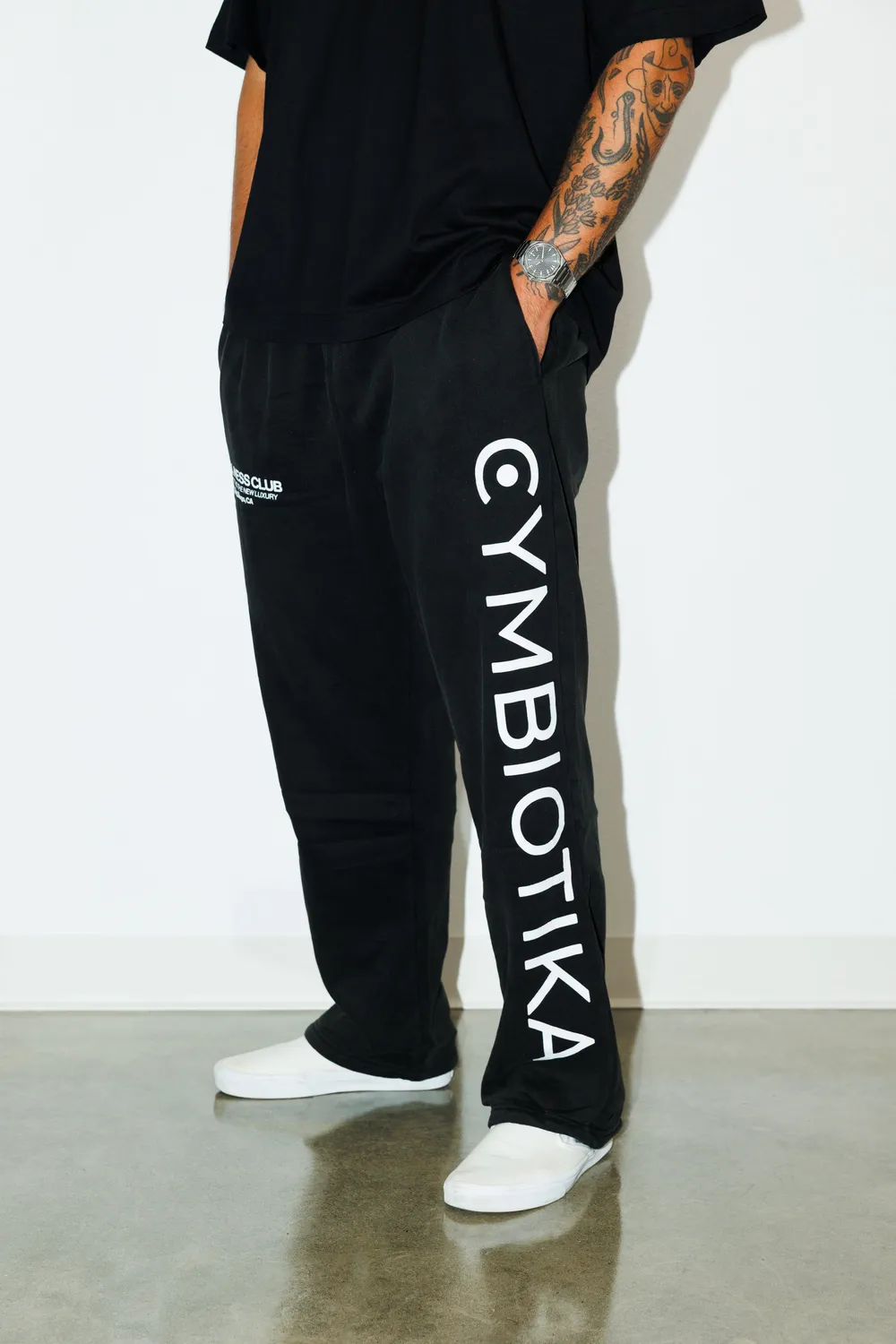 Cymbiotika Wellness Club Sweatpants joggebukse svart