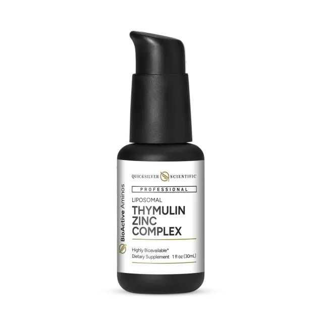 Quicksilver Thymulin Zinc Complex dråper 30 ml immunforsvar