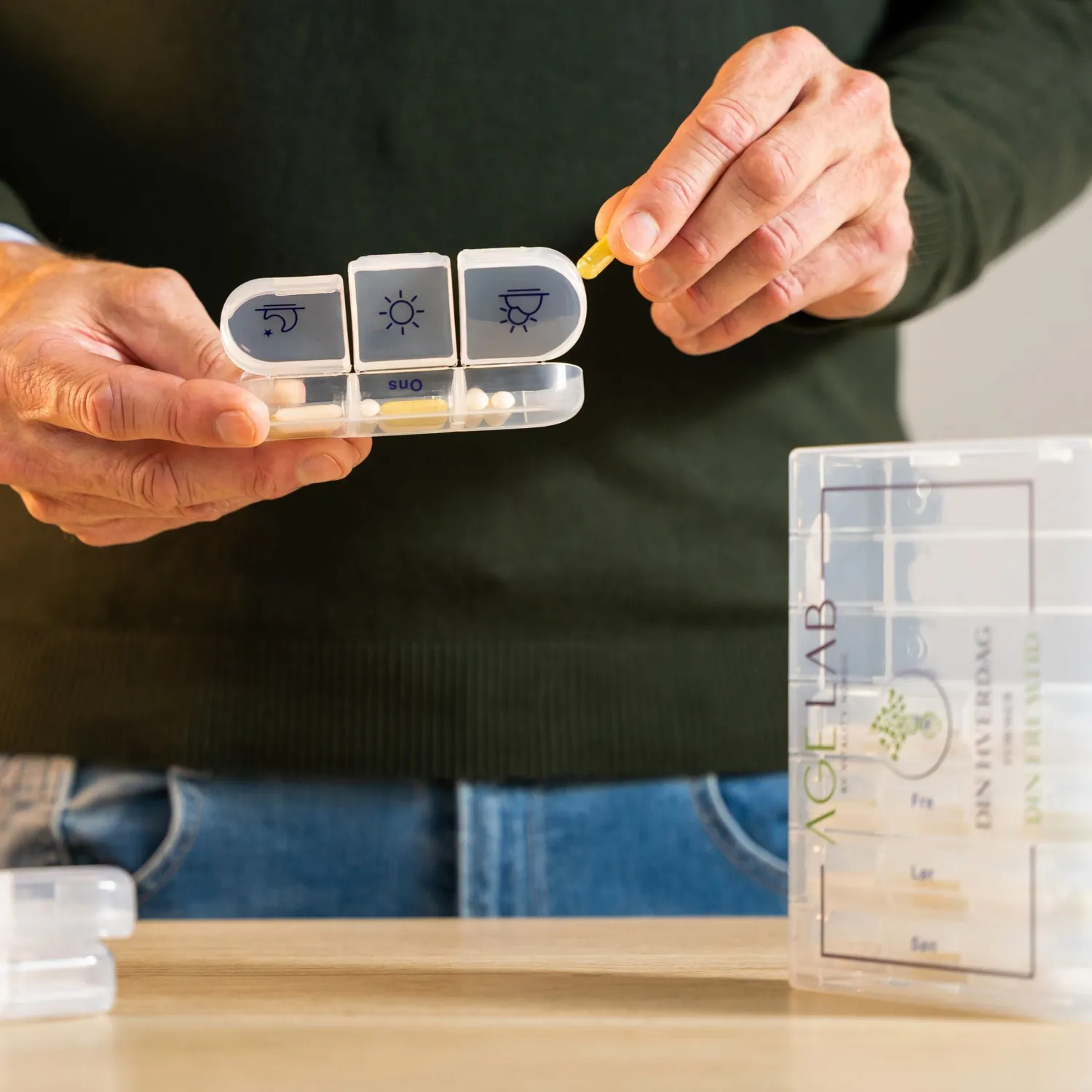 NAD Total Smart doseringseske 7-dagers BPA-fri