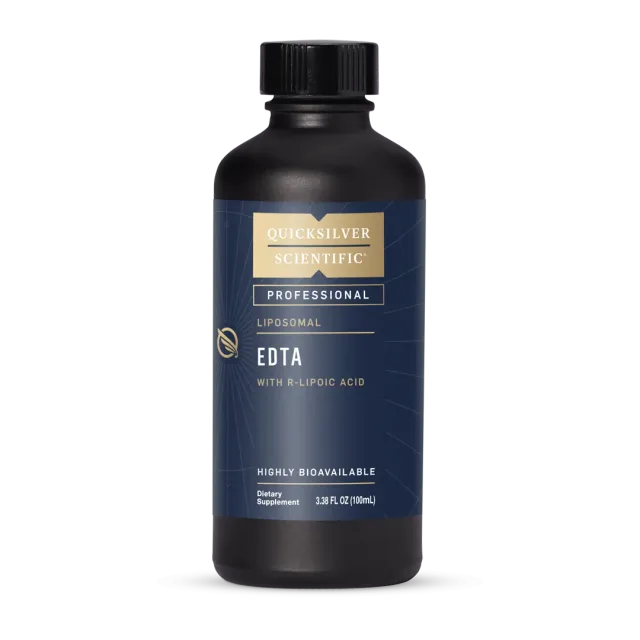 Quicksilver Scientific EDTA R-Lipoic detoxdråper 100 ml