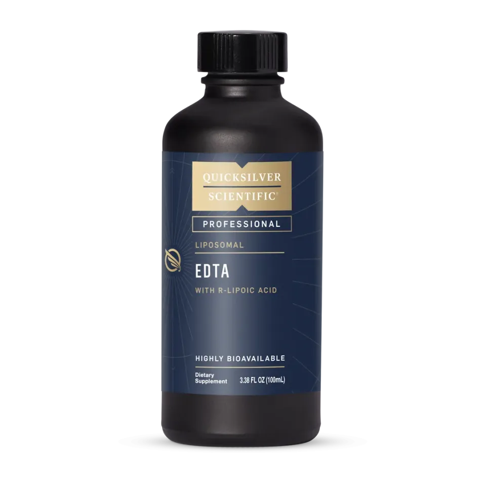 Quicksilver Scientific EDTA R-Lipoic detoxdråper 100 ml