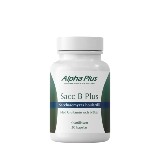 A+ Multivitamin Sacc B Plus kapsler 30 stk melkesyrefri