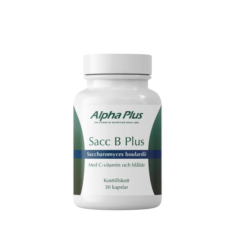 A+ Multivitamin Sacc B Plus kapsler 30 stk melkesyrefri