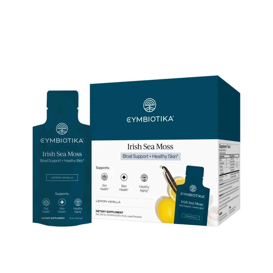 Cymbiotika Irish Sea Moss tilskudd vanilje