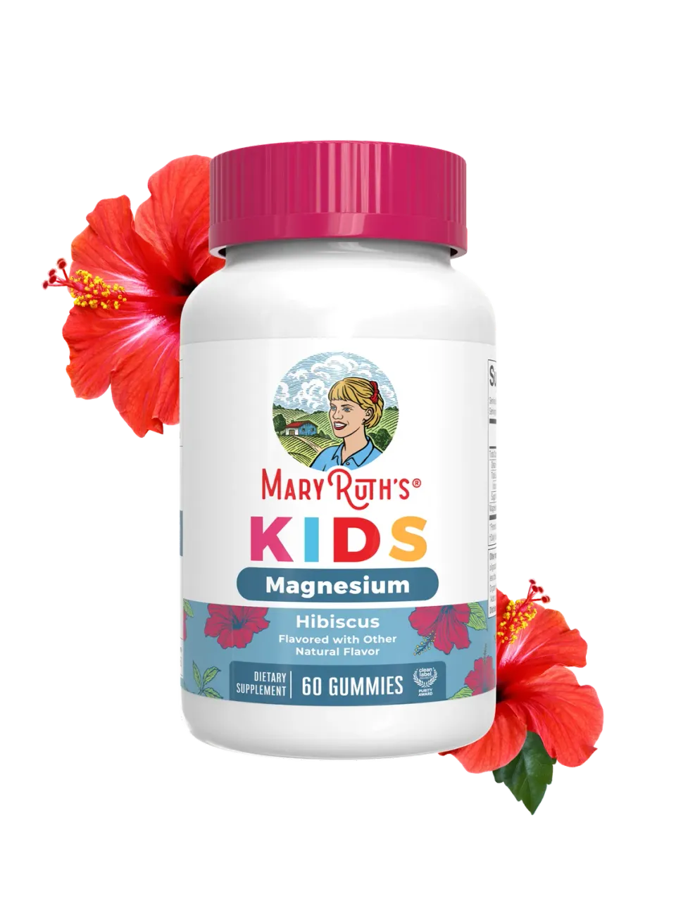 MaryRuth's Kids Magnesium vingummi 50 mg 60 stk