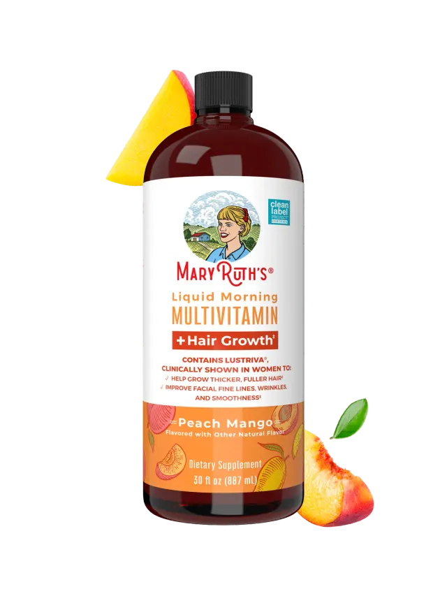 MaryRuth's Morning Multivitamin flytende hårvekst
